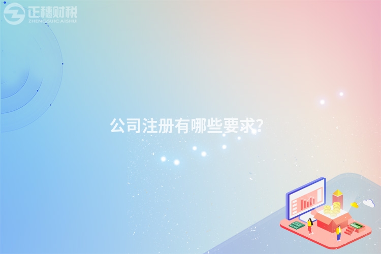 公司注冊有哪些要求？