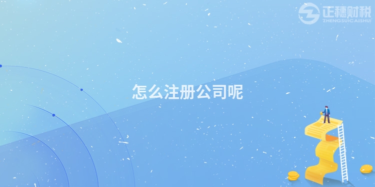 怎么注冊公司呢