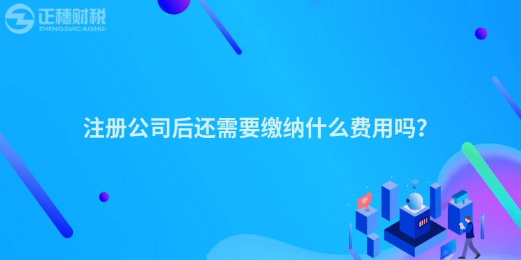 注冊公司后還需要繳納什么費(fèi)用嗎？