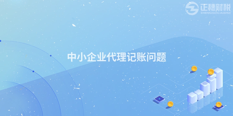 中小企業(yè)代理記賬問題