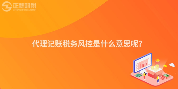 代理記賬稅務(wù)風(fēng)控是什么意思呢？