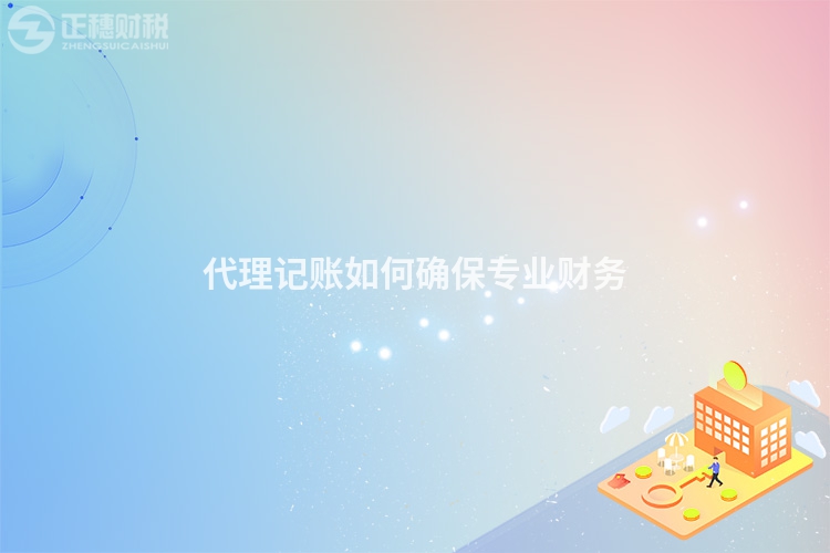 代理記賬如何確保專業(yè)財(cái)務(wù)
