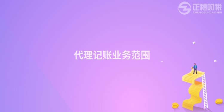 代理記賬業(yè)務(wù)范圍