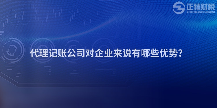 代理記賬公司對企業(yè)來說有哪些優(yōu)勢？