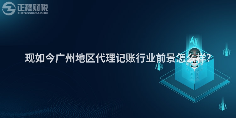 現(xiàn)如今廣州地區(qū)代理記賬行業(yè)前景怎么樣?