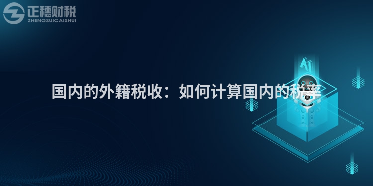 國(guó)內(nèi)的外籍稅收：如何計(jì)算國(guó)內(nèi)的稅率