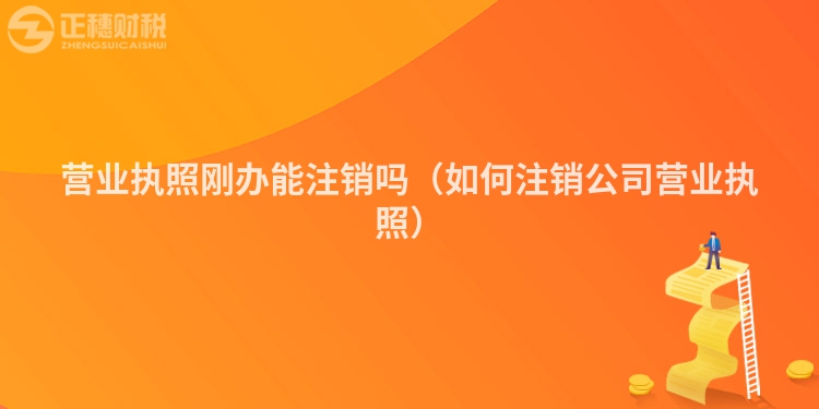 營(yíng)業(yè)執(zhí)照剛辦能注銷嗎(如何注銷公司營(yíng)業(yè)執(zhí)照)
