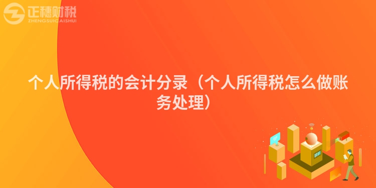 個人所得稅的會計分錄（個人所得稅怎么做賬務(wù)處理）