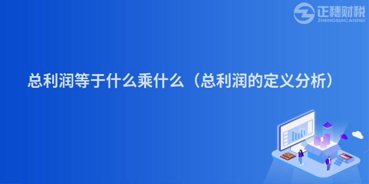 總利潤(rùn)等于什么乘什么（總利潤(rùn)的定義分析）