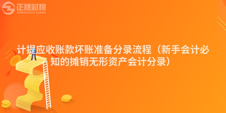 計提應(yīng)收賬款壞賬準(zhǔn)備分錄流程（新手會計必知的攤銷無形資產(chǎn)會計分錄）